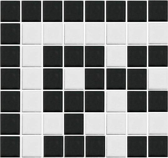 Greek Key Block Chain Border | Lyric Glazed Square | Porcelain - Image 10