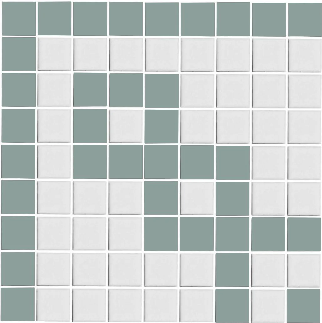 Greek Key Infinity Border | Square | Porcelain - Image 12