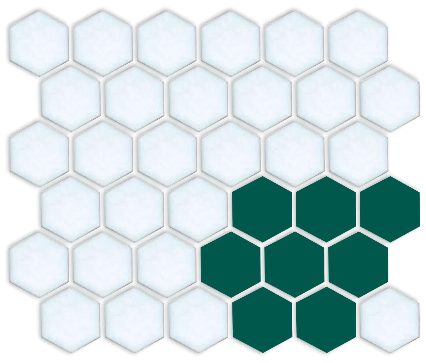 Lorida Border | Pinnacle Hexagon Border - Image 11