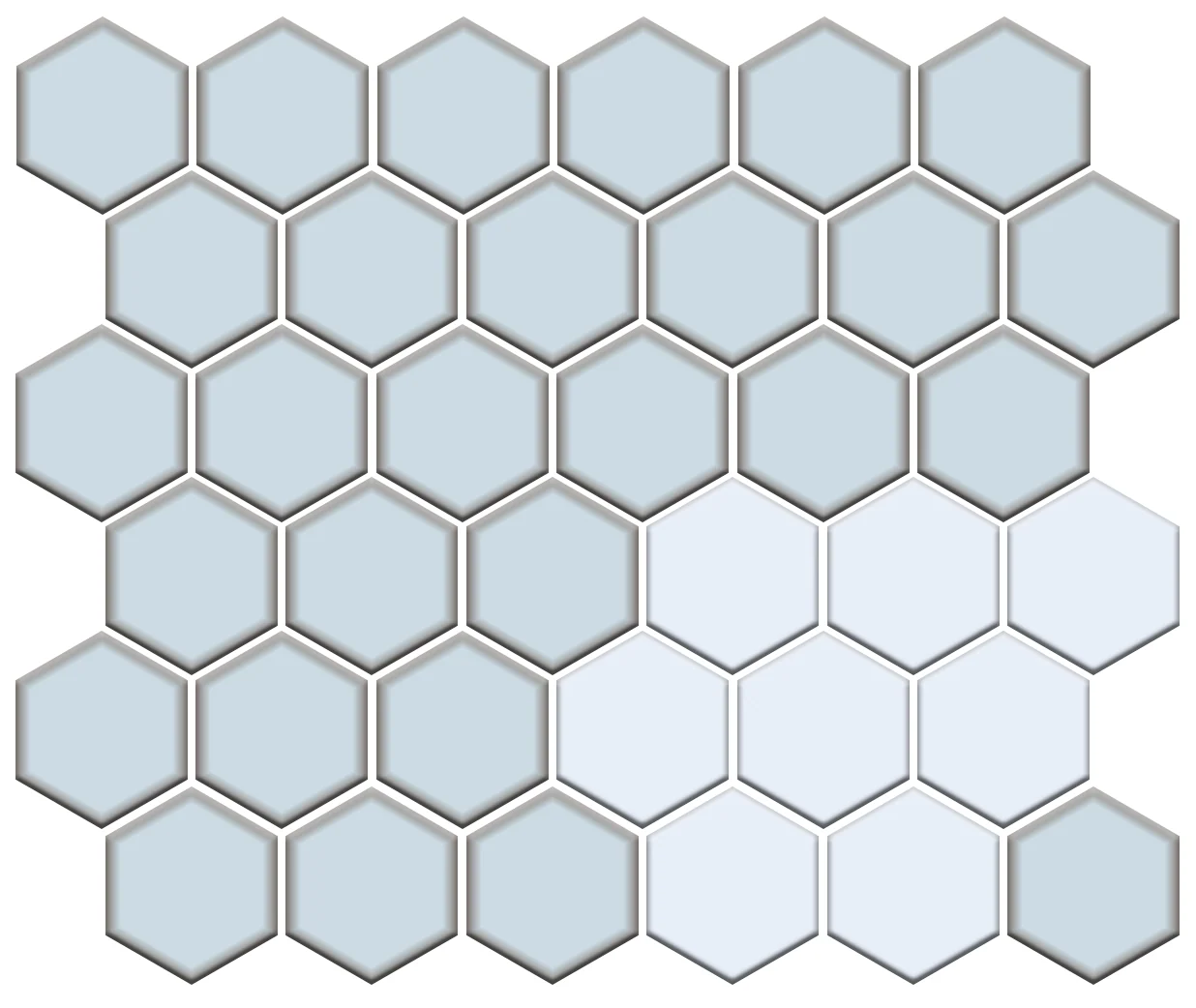 Lorida Border | Pinnacle Hexagon Border - Image 52