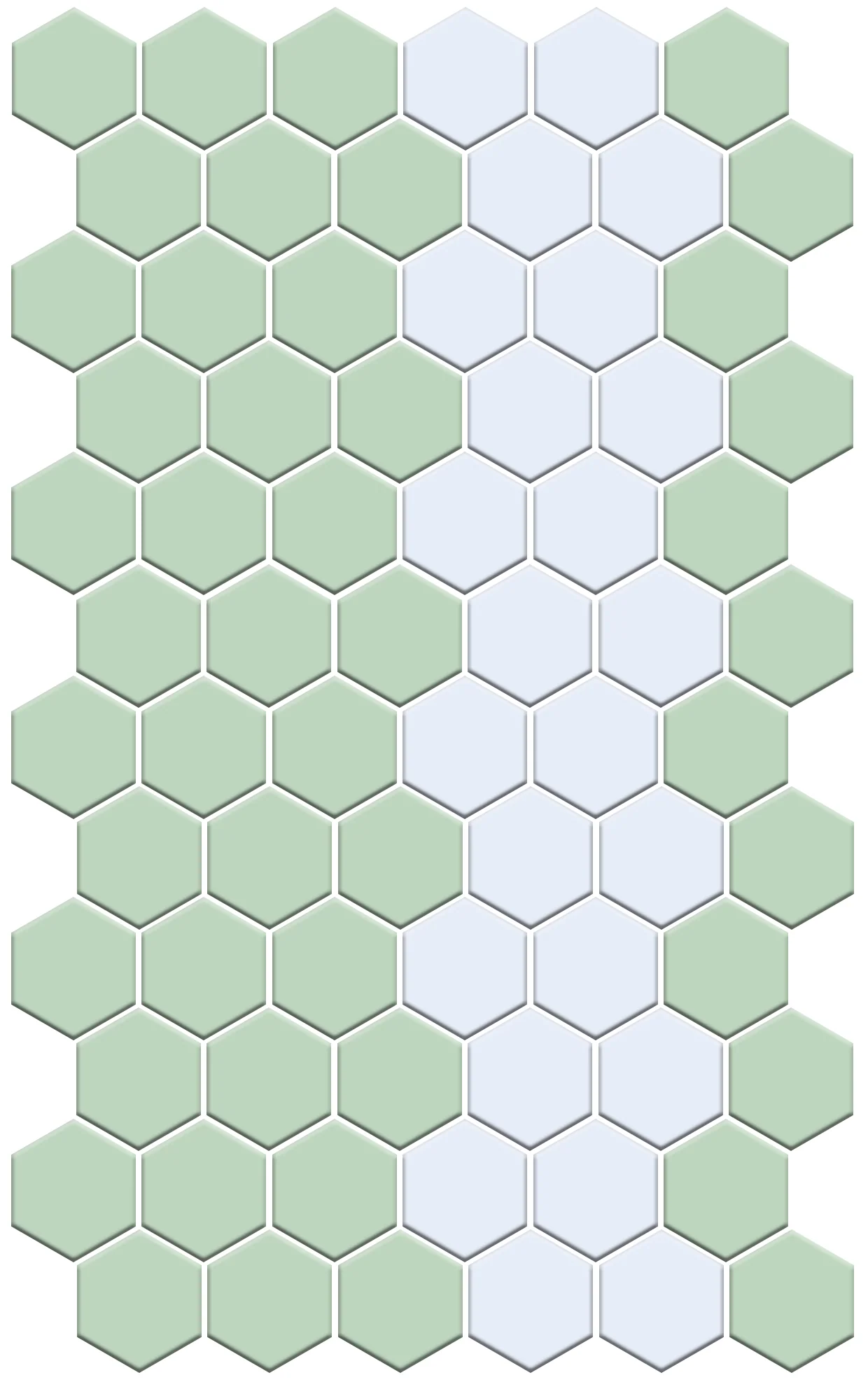 Lorida Border | Pinnacle Hexagon Border - Image 56